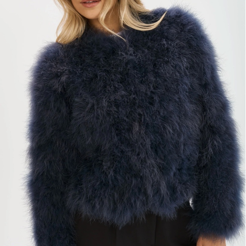 Lamarque Feather Jacket - Picture 2 of 8